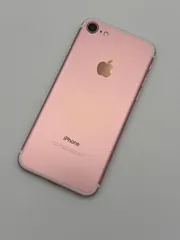 バッテリー新品交換済み 100％ SIMフリー iPhone7  32GB ローズゴールド SoftBank