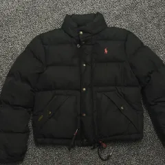 ポロラルフローレン ダウン ブラック