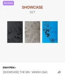 ENHYPEN（エンハイプン・エナプ）THE SIN : VANISH アルバム 一般盤