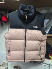 THE NORTH FACE ザノースフェイス ピンク/ブラック ダウン ベスト