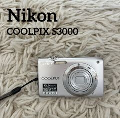 ✨美品✨】Nikon COOLPIX S3000 平成レトロ コンデジ シルバー - メルカリ