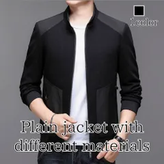 ブルゾン メンズ 無地異素材ジャケット マウンテン 40代 ブランド ウェア コーデ 春 シニア ジャケット ジャンパー キルティング 中綿 コー