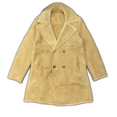 UNDERCOVER ムートンダブルブレストコート コート アンダーカバー UCP4301 ベージュ 3 （5832M） UNDERCOVER ムートンダブルブレストコート コート アンダーカバー