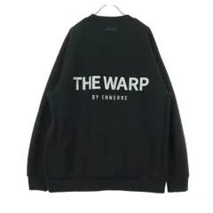 THE WARP BY ENNERRE ザワープバイエネーレ 長袖 トレーナー LL ブラック メンズ 古着