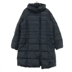 23ku ニジュウサンク 長袖 ダウンコート 44 ブラック レディース 古着