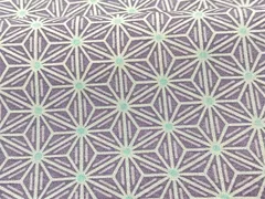 平和屋着物■上質な小紋　麻の葉文様　正絹　逸品　CABB3048xe