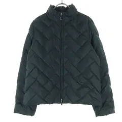 美品 23ku ニジュウサンク 長袖 ダウンジャケット 38 ブラック レディース 古着