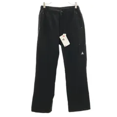 未使用 le coq sportif ルコックスポルティフ ロングパンツ L ブラック レディース 古着
