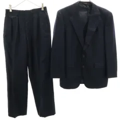 CHAPS RALPH LAUREN チャップスラルフローレン 日本製 スーツ 上下 セットアップ 90A4 ネイビー メンズ 古着
