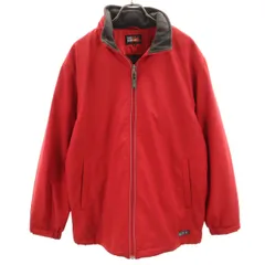 FIRSTDOWN ファーストダウン ジャケット L レッド系 メンズ 古着