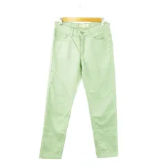 B&Y ユナイテッドアローズ BEAUTY&YOUTH ビューティー&ユース パンツ コーデュロイ テーパード コットン S 緑 ミントグリーン /AH6