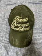 BADBLOOD バッドブラッド ベースボールキャップ ウール 帽子 カーキ