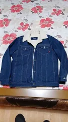 バンワークス 冬 デニムジャケット L バスト57 丈70