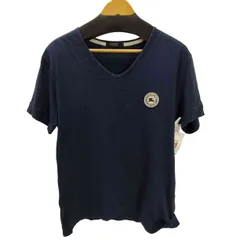 バーバリーブラックレーベル BURBERRY BLACK LABEL ロゴ パッチ S/S Vネック Tシャツ メンズ  3