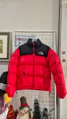 THE NORTH FACE ザノースフェイス 700 ヌプシ ダウン レッド/ブラック