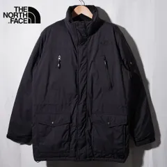 ノースフェイス THE NORTH FACE ダウンジャケット L ブラック ロゴ刺繍 ドライベント DRYVENT プロヒート PRO HEAT テック ストリート オーバーサイズ ビッグシルエット 古着 Y053