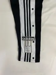アディダス アディブレーク サイド ボタン 3本線 トラックパンツ S