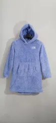 THE NORTH FACE ザノースフェイス キッズ ブルー フリース フードTシャツ