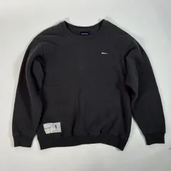 DESCENDANT スウェット 裏起毛 グレー 1(Lサイズ相当)刺繍ロゴ