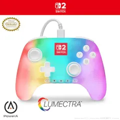 【任天堂ライセンス商品】PowerA パワーエー ルメクトラ・アドバンテージ・有線コントローラー for Nintendo Switch 2 ? ホワイト NSGP0524JP-01 【国内正規品 2年保証】ｍ8 61246d7c