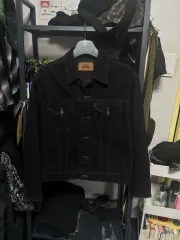 リーバイス オレンジタブ ブラックデニムジャケット 70606 mサイズ