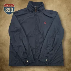 L POLO Ralph Lauren ポロ ネイビー スイングトップ ジャケット