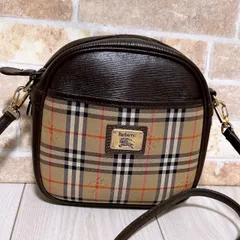 (美品) Burberrys(バーバリー)ショルダーバッグ チェック柄