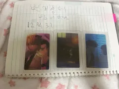 1月2日まで売れ残ったら所蔵 作戦名は純情 コ・ウニョク トレカ 3枚 まとめ