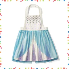 【在庫処分】[ベルメゾン] ディズニー キッズ エプロン ドレス プリンセス コスプレ 子ども 女の子