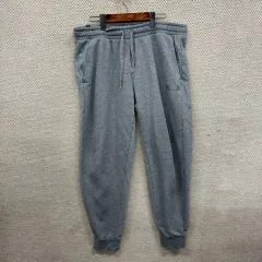 PUMA 刺繍 ロゴ ジョガー 弱起毛 バンディング トラックパンツ XL A03762