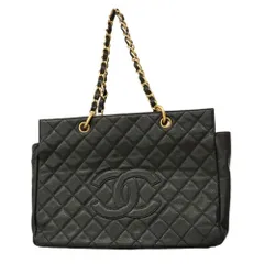 シャネル(Chanel) シャネル ショルダーバッグ マトラッセ チェーンショルダー キャビアスキン ブラック レディース P1977263