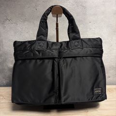 人気 A4 美品《ポーター》タンカー トートバッグ 黒 ナイロン PORTER