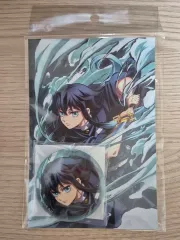 鬼滅の刃 全集中 鬼滅の刃 はがき+バッジ セット 時透 無一郎