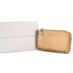 STELLA McCARTNYベージュ スエード 三つ折り財布 チェーン装飾 STELLA McCARTNYベージュ スエード 三つ折り財布 チェーン装飾 - メルカリ