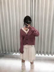 ヴィンテージ カーディガン レイヤード セット