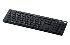 【中古】WindowsVista エレコム Bluetooth 5.0 薄型コンパクトキーボード 109キー [TK-FBM120KBK]