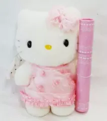 【中古】ぬいぐるみ キティ(天使・耳リボン) NTTぬいぐるみ電報 「ハローキティ」 