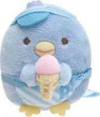 【中古】ぬいぐるみ ぺんぎん(本物) てのりぬいぐるみ ぺんぺんアイスクリームテーマ 「すみっコぐらし」