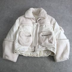 PINUE ピヌエ ブークレブルゾン アイボリー - メルカリ