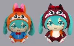 【中古】ぬいぐるみ 全2種セット 着ぐるみぬいぐるみBIG 「初音ミク×クッピーラムネ ミクッピーラムネ」