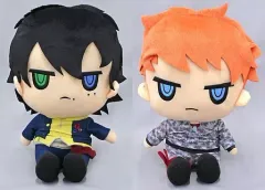 【中古】ぬいぐるみ 全2種セット ヒプマイ サンリオリミックス BIGぬいぐるみ-三郎VS理鶯- 「ヒプノシスマイク -Division Rap Battle-」