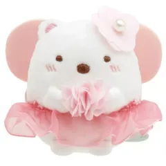 【中古】ぬいぐるみ しろくま てのりぬいぐるみ すみっコぐらしコレクション ざっそうとようせいのお花畑テーマ 「すみっコぐらし」
