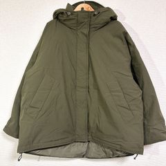 2024AW✨スピックアンドスパン 撥水フーデッドダウンコート ベージュ 
