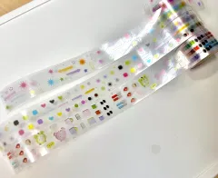 バブルクラッシュ キスカットマスキングテープ 3種 まとめ 出品