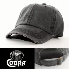 ローキャップ 帽子 コブラキャップス cobra cap 6-Panel Unstructured Pigment Dyed Heavy Cotton ブラック C324-D-O-BLK USA テキサスのサムネイル