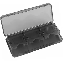 3DS用 カードケース ゲームカードケース 3本セット ミニ 6枚収納 DS/2DS/3DS通用 収納 ゲームカード(ブラック)