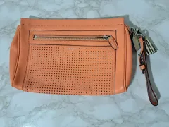 COACH コーチ レディース クラッチバッグ オレンジ