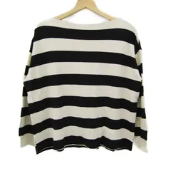ビューティアンドユースユナイテッドアローズ 長袖Ｔシャツ トップス レディース ﾌﾘｰサイズ 黒×白 BEAUTY&YOUTH UNITED ARROWS 【中古】のサムネイル