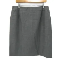 ニジュウサンク スカート ボトムス ウール オンワード樫山 大きいサイズ レディース 50サイズ グレー 23区 【中古】