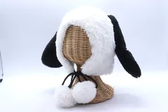 ユニバーサルスタジオジャパン ニットキャップ ファンキャップ スヌーピー 帽子 グッズ レディース ホワイト USJ 【中古】